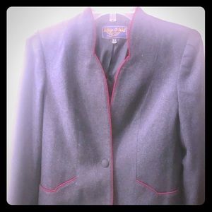 Tailored grey wool jacket, misses 7